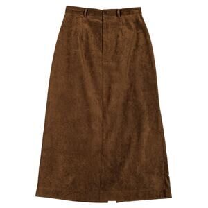 Y2K Coldwater Creek Straight Midi Skirt Brown Size 10P